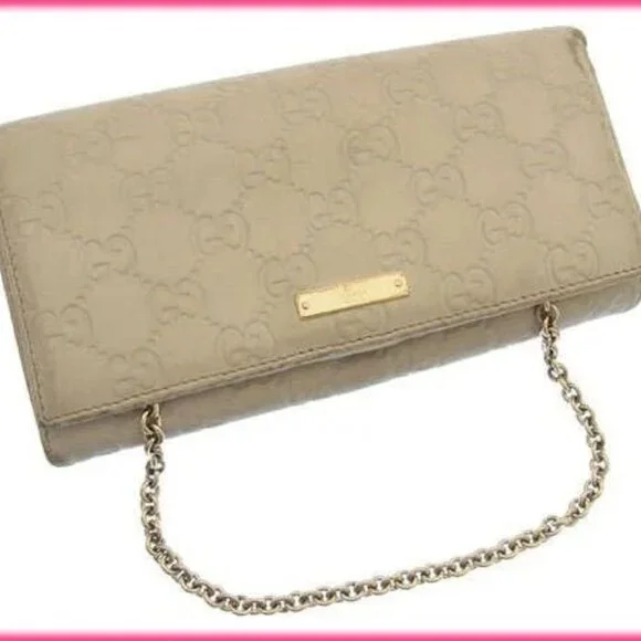 GUCCI Purse Light beige x gold Women Authentic secondhand - Picture 2 of 7